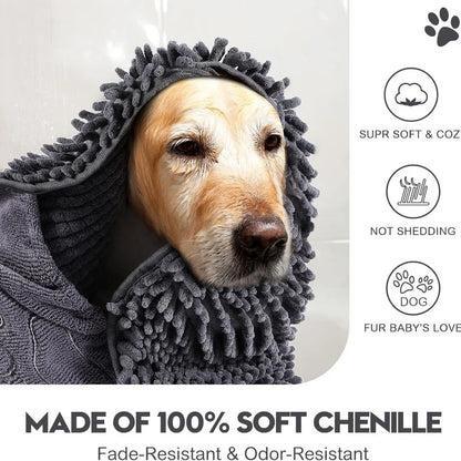 Quick-dry pet towel, view 5