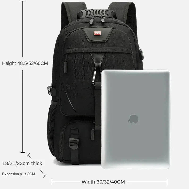 Business Computer Backpack With USB Port