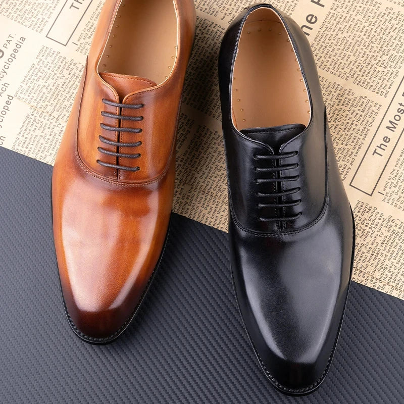 Elegant Men Leather Dress Shoe