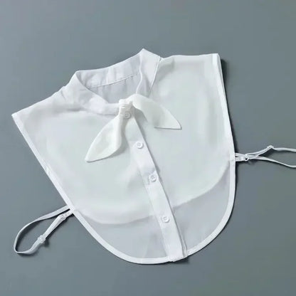 1Pc Solid Color Detachable Shirt