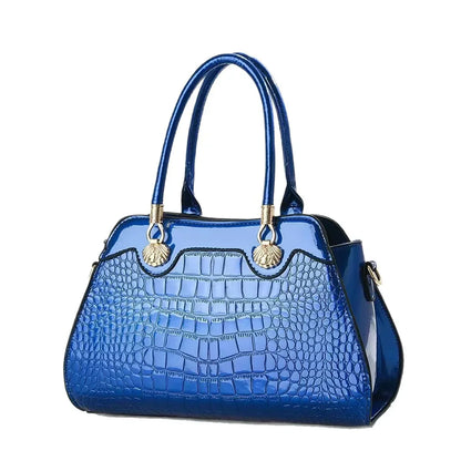Large-capacity Embossed Handbag