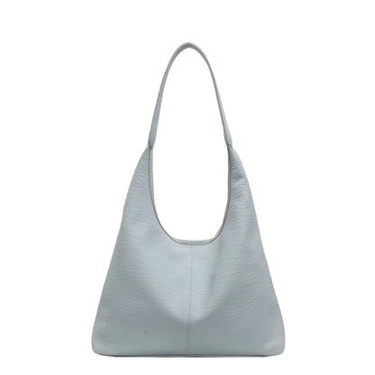 Bucket hobo bag in grey