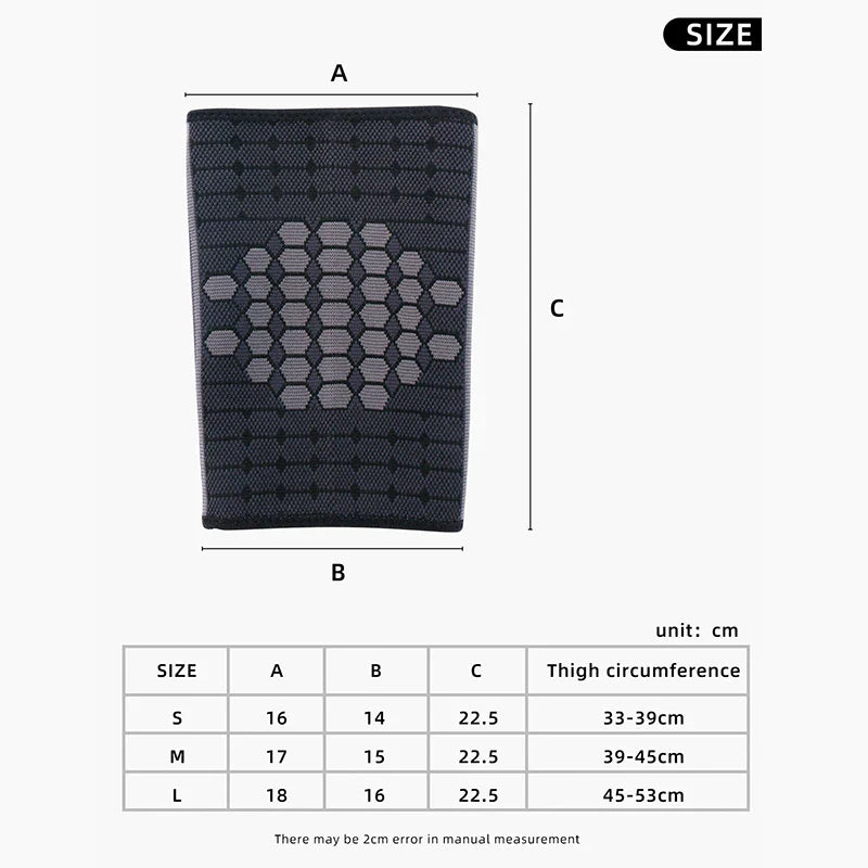 Thigh Compression Sleeves Hamstring Quad Wrap
