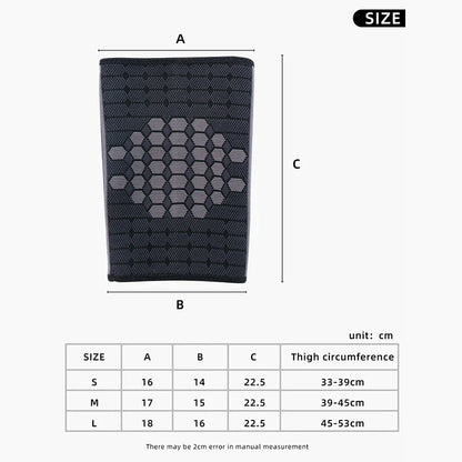 Thigh Compression Sleeves Hamstring Quad Wrap
