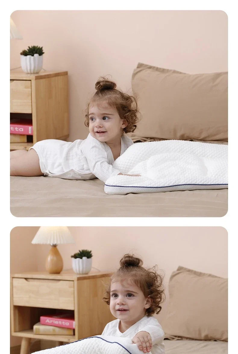 Kids' Cotton-Blend Sleeping Pillow