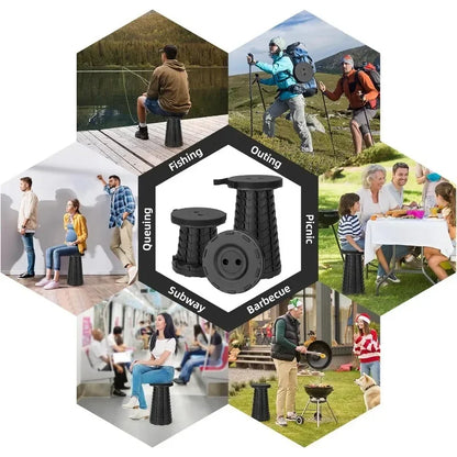 Portable Folding Expandable Stool