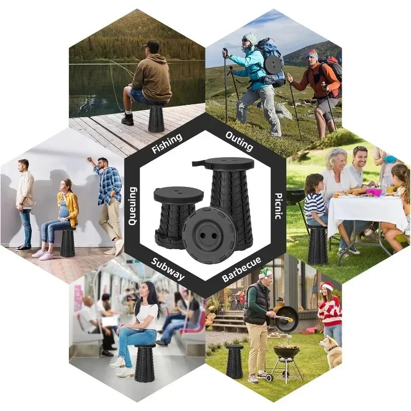 Portable Folding Expandable Stool