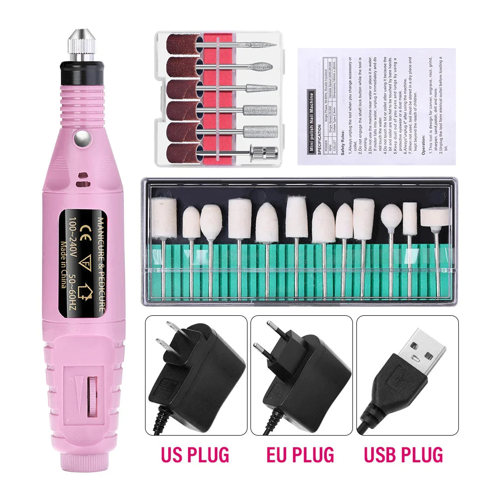 Portable Electric Nail Drill