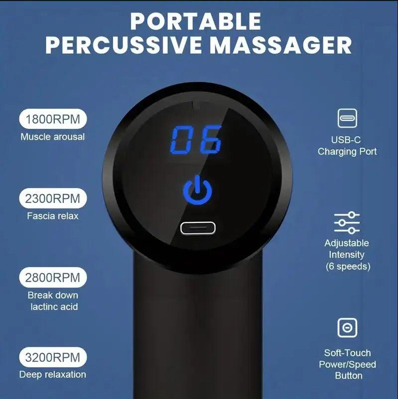 Mini portable Muscle Massage Gun