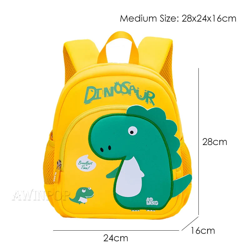 3D Dinosaur School Backpacks
