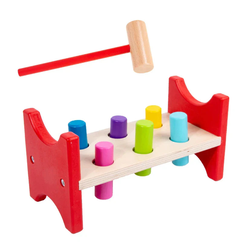 Montessori-style early learning percussion table