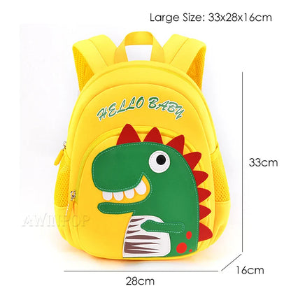 3D Dinosaur School Backpacks