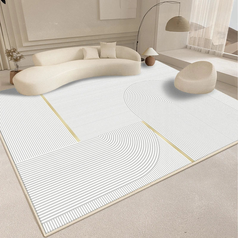 Modern Abstract Plush Rug