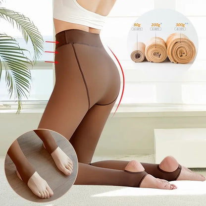 Thick Fleece Thermal Stockings
