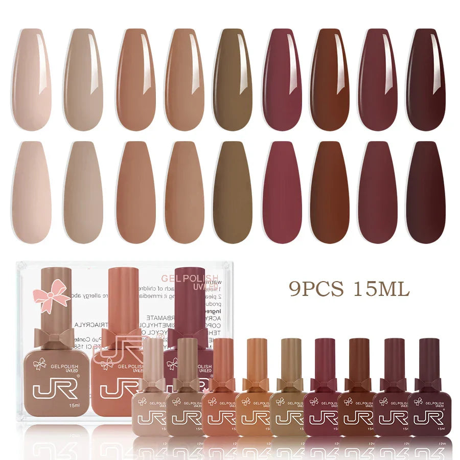 Gel nail polish set