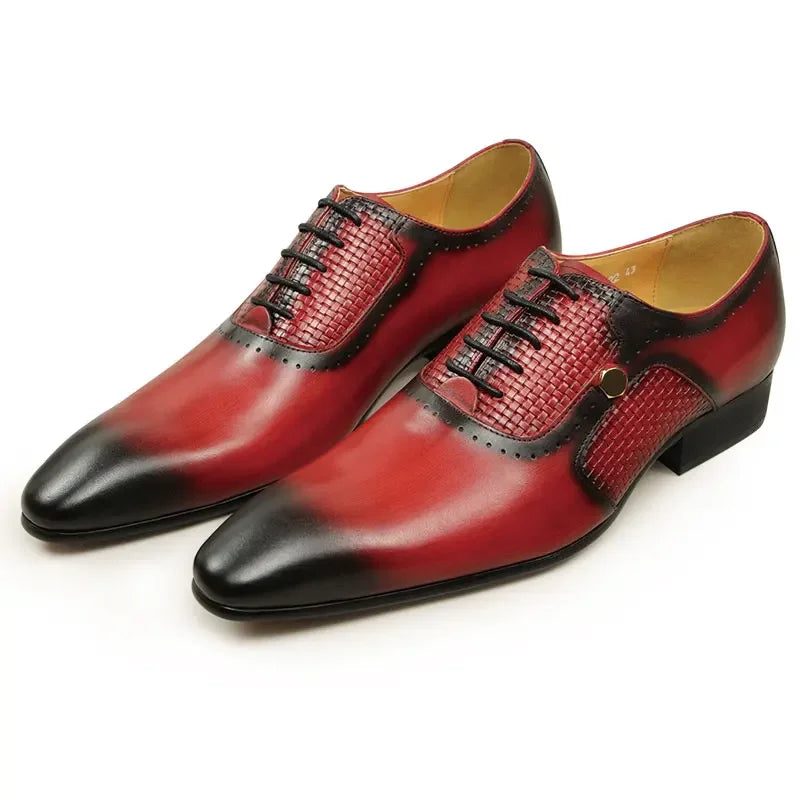 Business Leather Lace-Up shoes