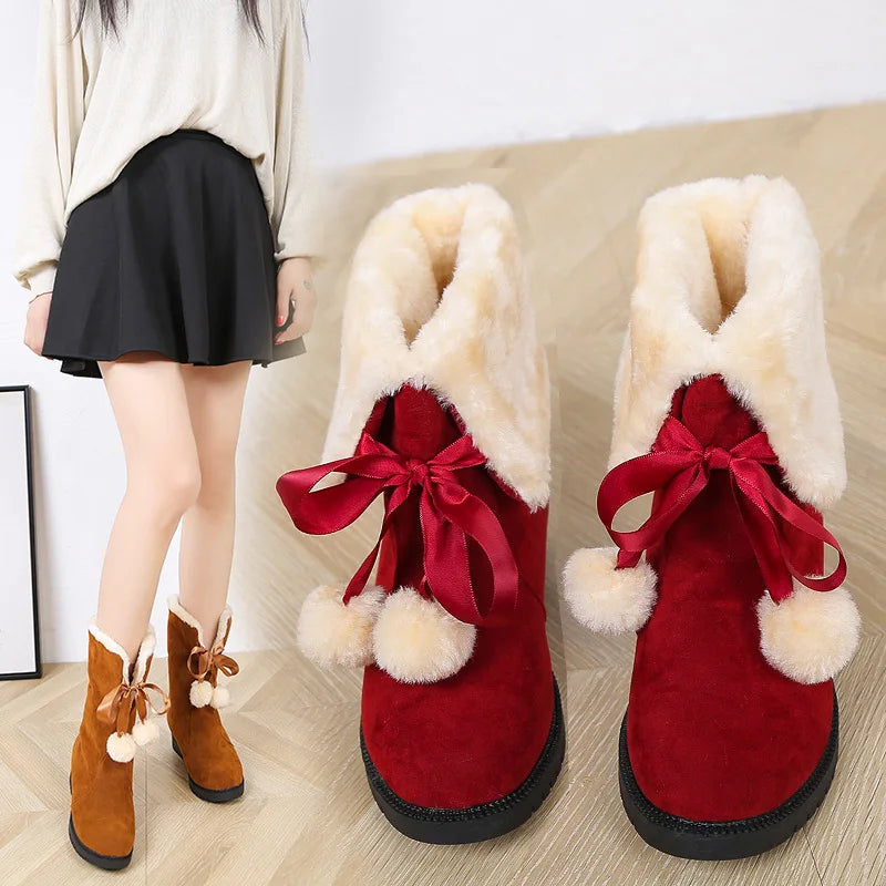 Fur Snow Boots