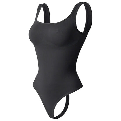 Seamless Tummy Control Shapewear with Thong Butt