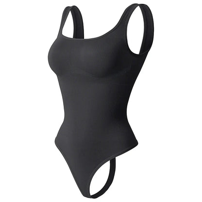 Seamless Tummy Control Shapewear with Thong Butt