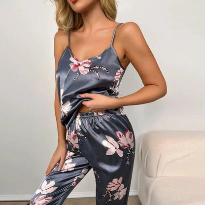 Sexy Silk Pajama Set