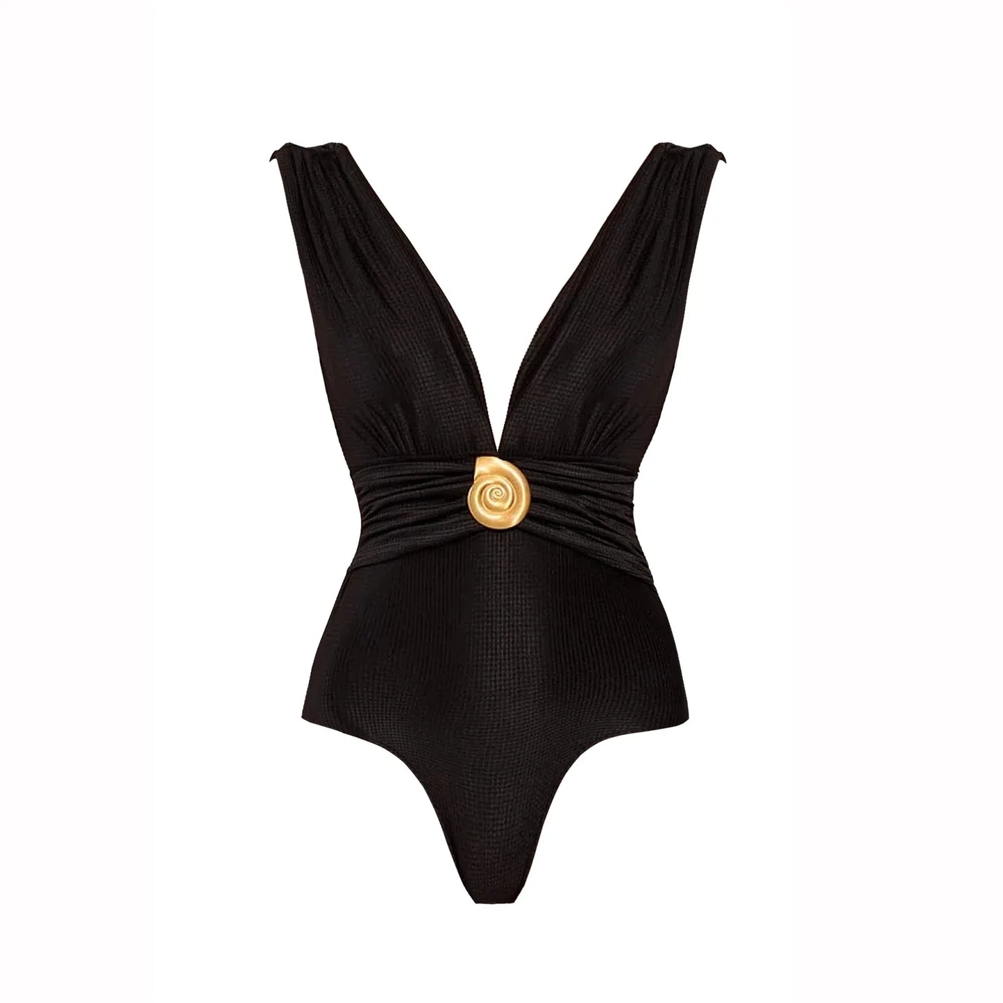 3Pcs Star Button Swimsuit