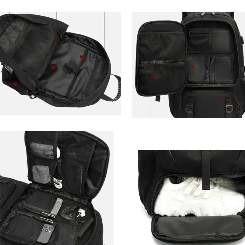 Business Computer Backpack With USB Port