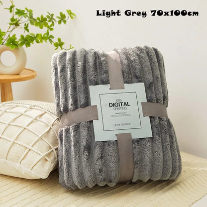 Coral fleece blanket, view 18
