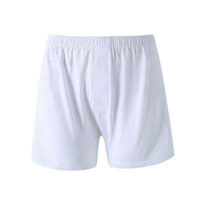 Mens Breathable Cotton Sleeping Shorts