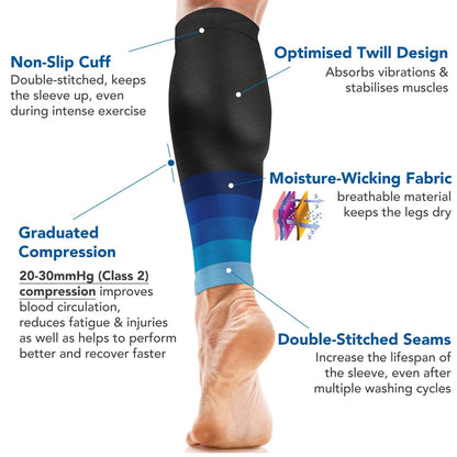 Sports Calf Compression Sleeves