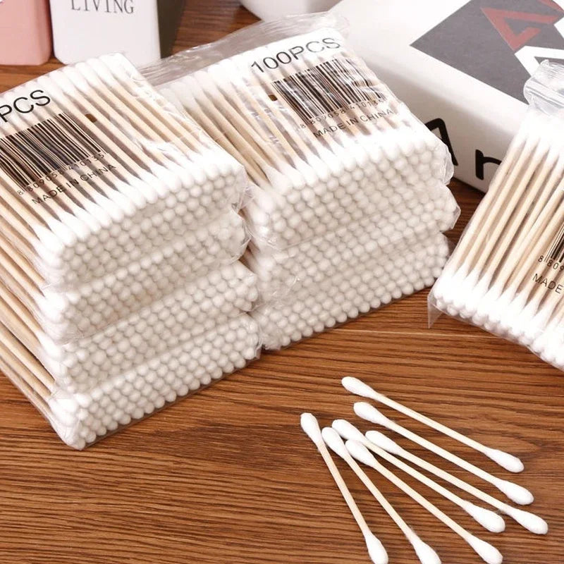 Cotton Swab Storage Box Double Head Cotton