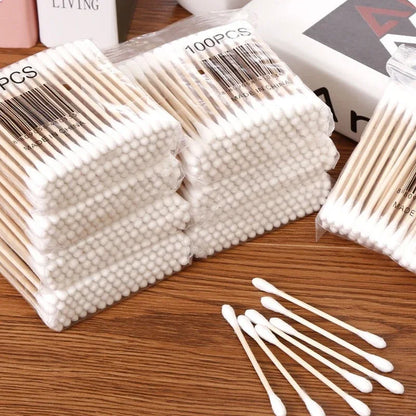 Cotton Swab Storage Box Double Head Cotton