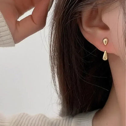 Water Drop Stud Earrings
