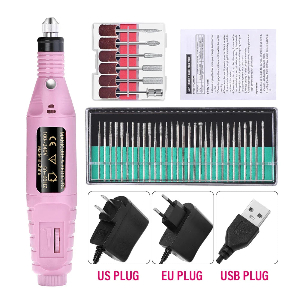 Portable Electric Nail Drill