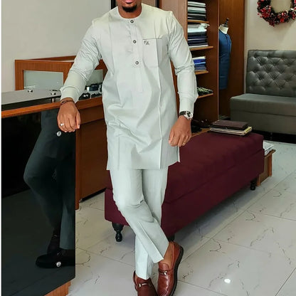 African Ethnic Style Men's Suit