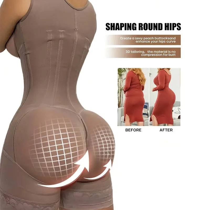 Waist Trainer Tummy Control & Butt Lifting Body Shaper
