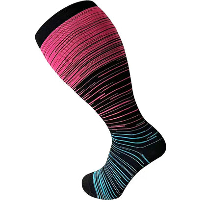 Running Compression Socks Knee High -Plus Size