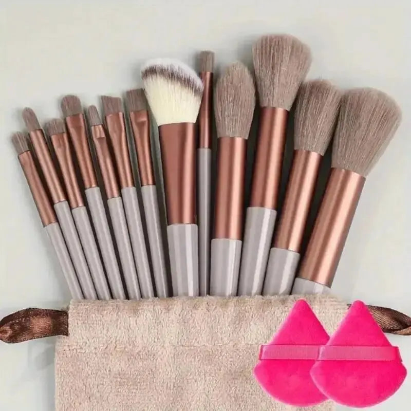 Soft Fluffy MakeUp Brush Set