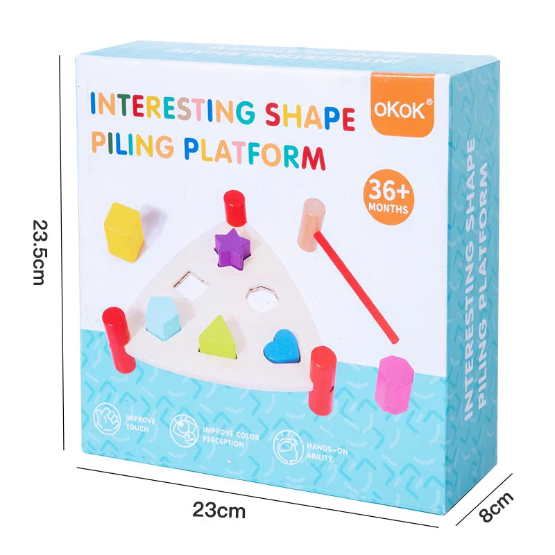 Montessori-style early learning percussion table