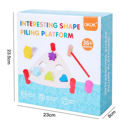 Montessori-style early learning percussion table