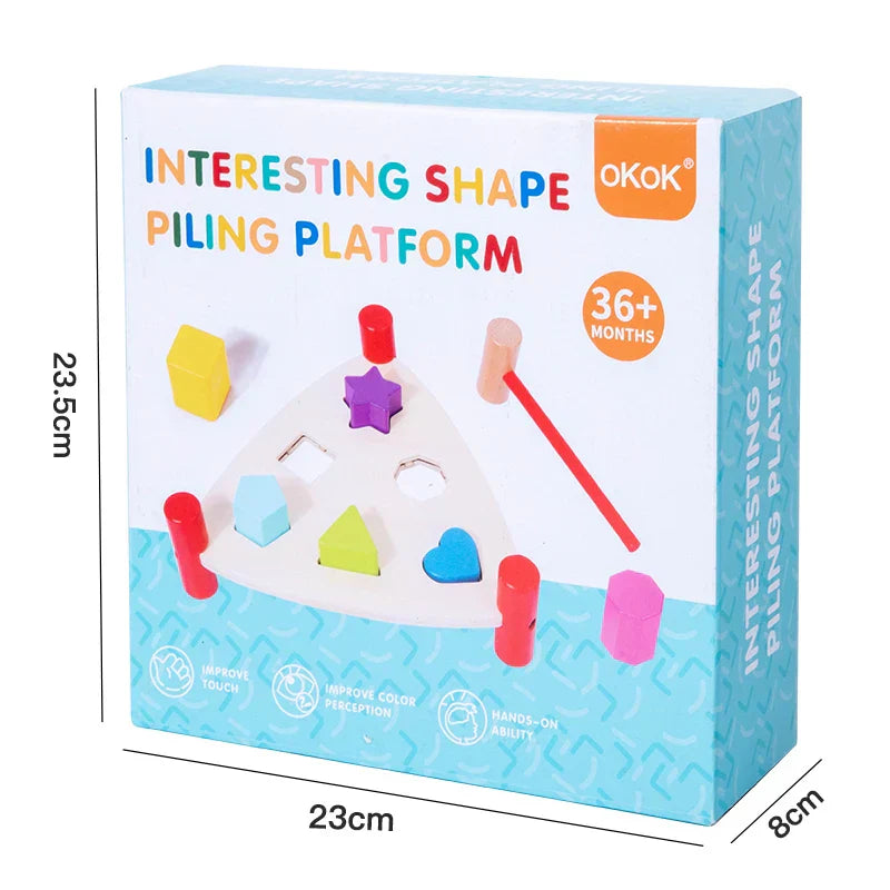 Montessori-style early learning percussion table