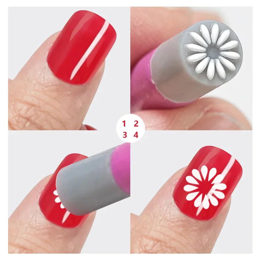 Nail Art Stamp Pen Set