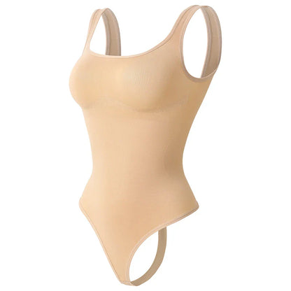 Seamless Tummy Control Shapewear with Thong Butt