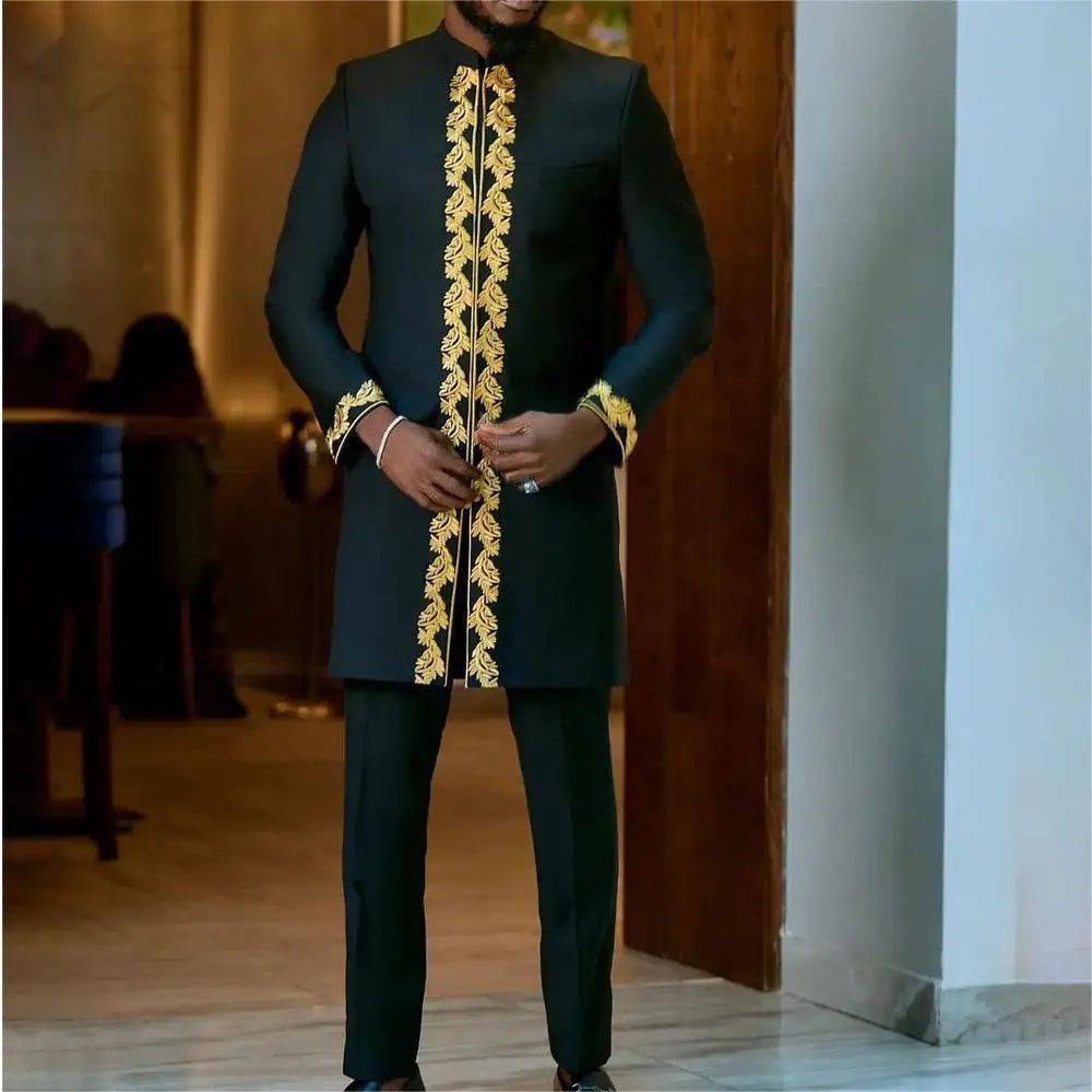 African Ethnic Style Men's Suit