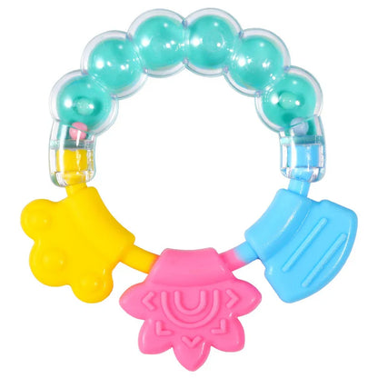 Baby Silicone Training Toothbrush Teething Ring