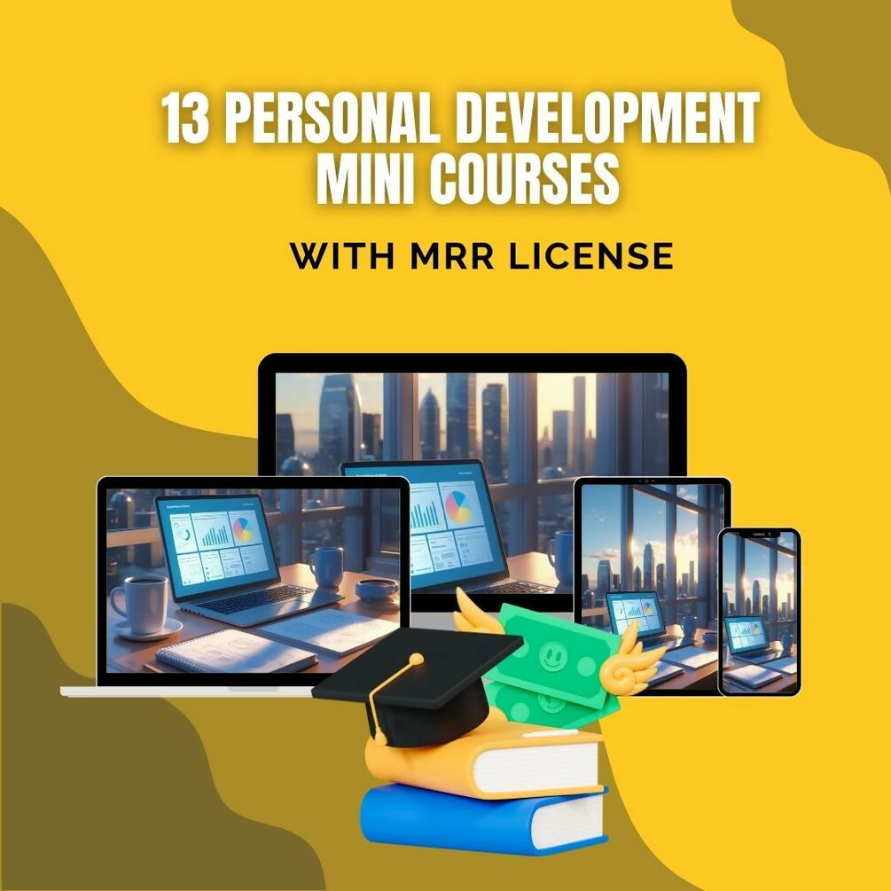 Mini-Course Bundle (13 Personal Development Mini-Courses+Resell Rights) - MONLANE DIGITAL