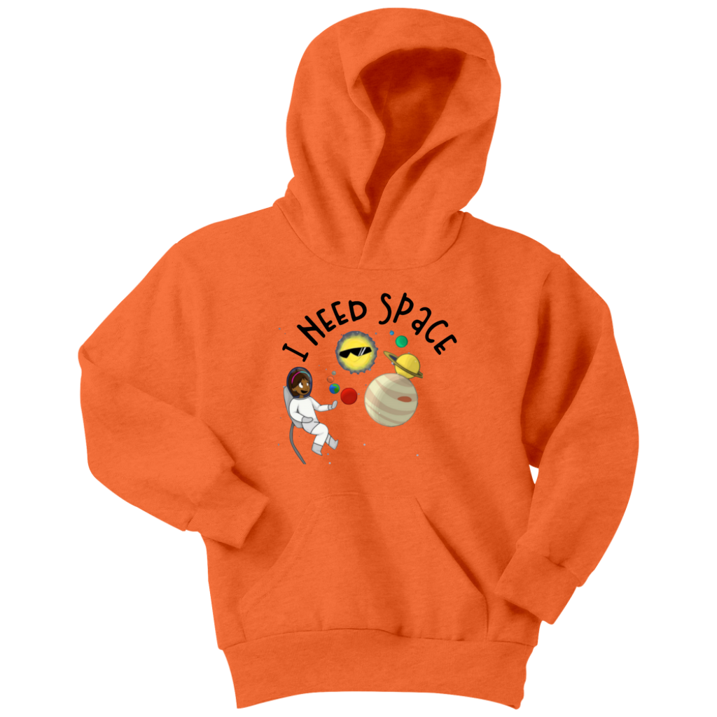 I Need Space Kids & Youth Hoodie - MONLANE