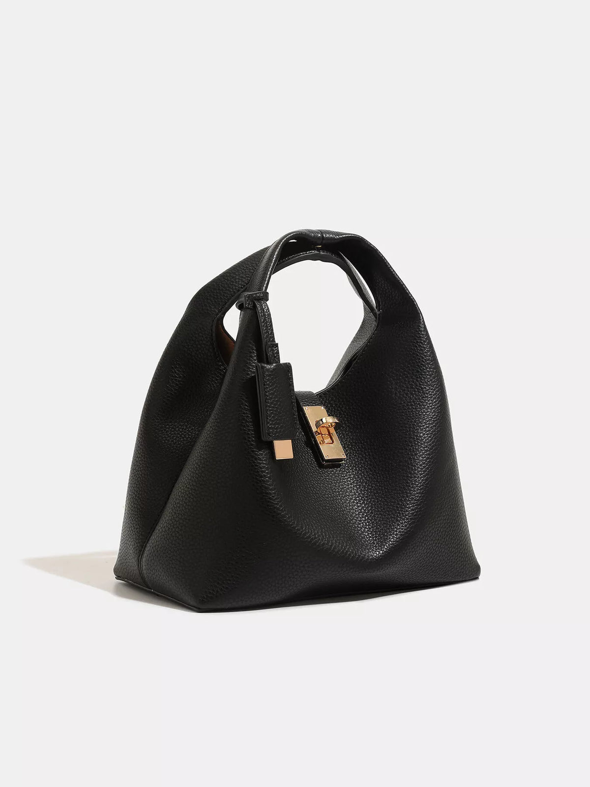 Turn-lock crossbody bag, view 3