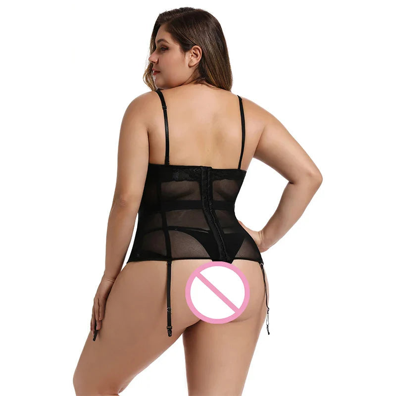 Plus Size Corset Lingerie
