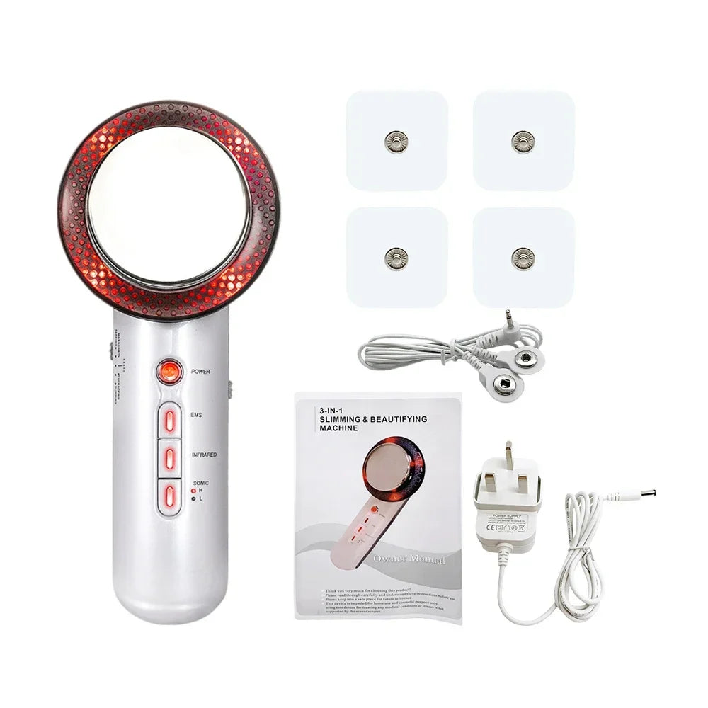 Ultrasound cavitation massager with UK plug