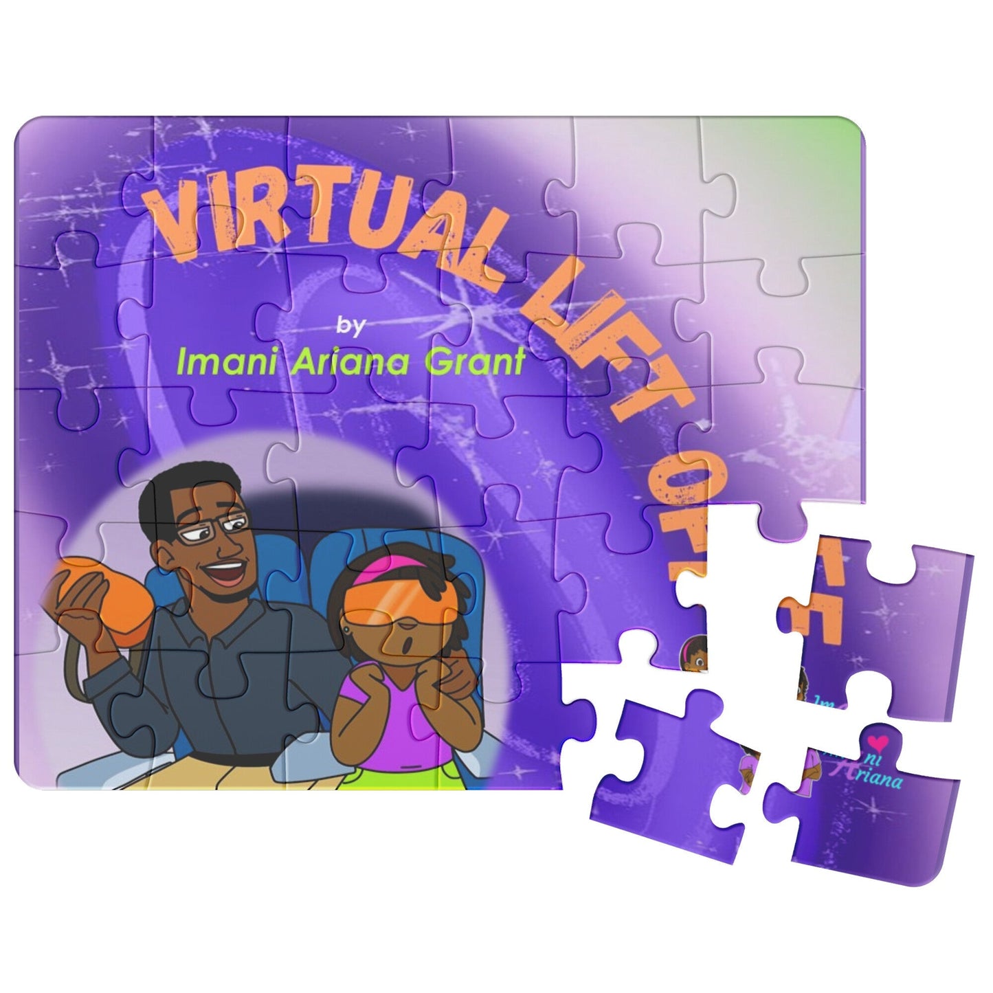 Virtual Lift Off Book & Puzzle Bundle - MONLANE
